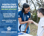 Kansas Volunteer Commission announces Youth Civic Engagement mini-grant