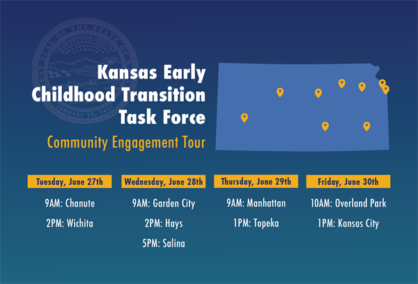 Early Childhood Transition Task Force Community Engagement Tour begins June 27
